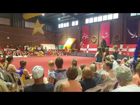 Jets Gymnastics Shepparton Display Day 2017 session 2 national level 3 & 4