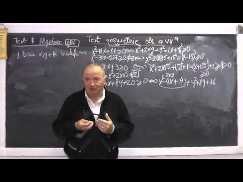 Lectia 919 - Egalitati si inegalitati pe baza formulelor de calcul prescurtat Ecuatii - Clasa 7