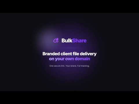 bulkshare.cloud 소개 영상