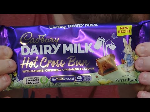 Cadbury Dairy Milk Hot Cross Bun. Easter Already?