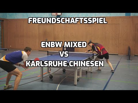 Freundschaftsspiel EnBW Mixed vs Karlsruhe Chinesen 1