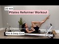 20 Min Pilates Reformer Workout Abs Deep Core Reformer Abs Workout