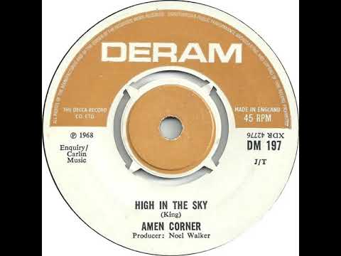 UK New Entry 1968 (169) Amen Corner - High In The Sky