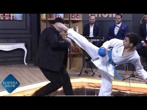 Enver Idrizi merr Goditje te rend live ne emision.Shikoni cfar ndodh..!