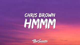 Chris Brown - Hmmm (Lyrics) ft. Davido