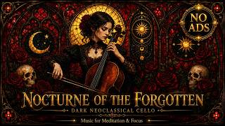 Nocturne of the Forgotten [No Ads] — Dark Neoclassical Cello | A Midnight Reveri