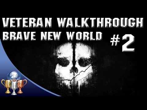 Call of Duty Ghosts - Veteran Difficulty Walkthrough - Brave New World - Part 2