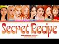 Hearts2Hearts 하츠투하츠 Secret Recipe Color Coded Lyrics