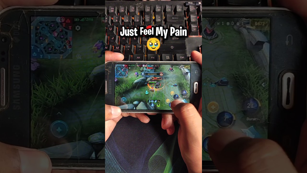 Hard To Play MLBB In 1GB Ram 🥹