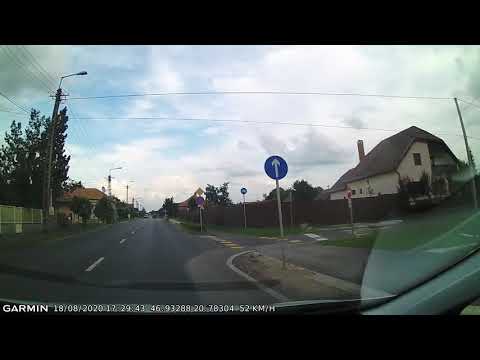 DRIVE #1309: Törökszentmiklós-Mezőtúr-Békéscsaba (Hungary) (timelapse 4x) *Read Description*