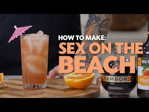 Sex on the Beach Cocktail Recipe: A Tropical Drink Tutorial