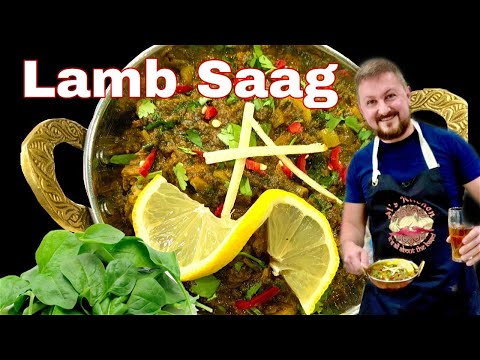 Palak Gosht (Spinach Lamb Curry)