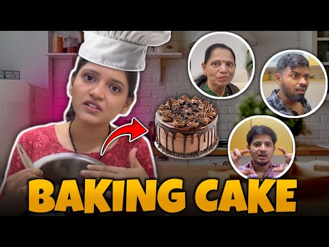 BAKING CAKE FOR MOM 🥰🎂| पछाडलेला 🎥