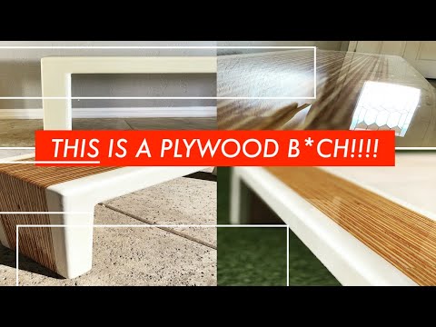 MODERN | Plywood Bench | DIY !!! |