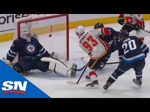 Sam Bennett Scores Buzzer Beater As Time Nearly Expires to double Flames lead over Jets