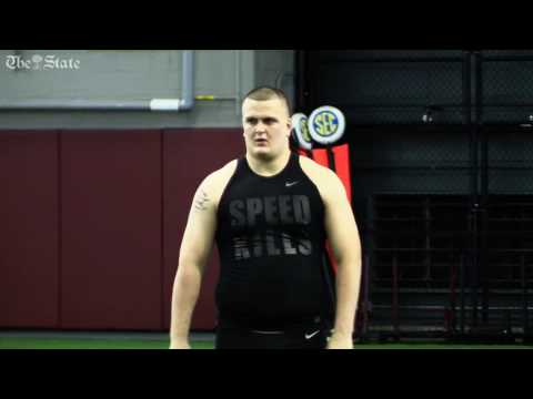 Sputh Carolina lineman Mason Zandi just wants an opportunity