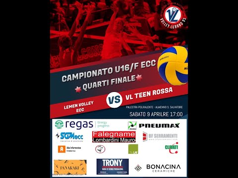 U16/F - LEMEN - VL TEEN ROSSA