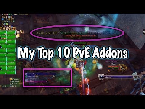 Jessiehealz  - My Top 10 Favorite PvE addons BFA