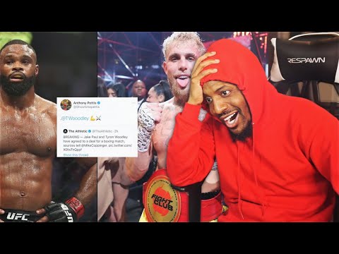 JAKE PAUL FIGHTING A REAL STRIKER?! | Jake Paul Vs. Tyron Woodley (REACTION!!!)