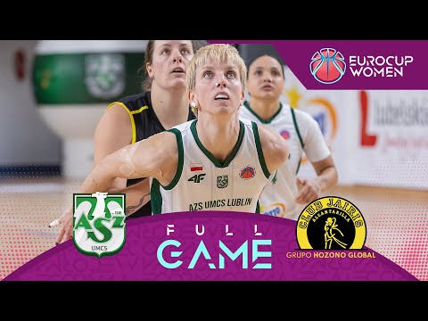 AZS UMCS Lublin v Hozono Global Jairis | Full Basketball Game | EuroCup Women 2025-26