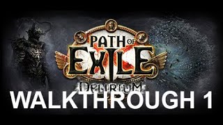 Path of Exile Walkthrough 1 Meet Navali in Town