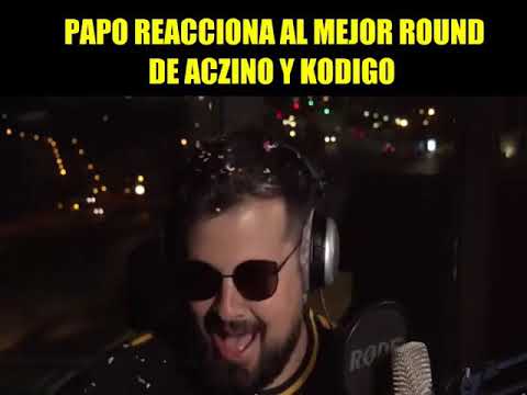 Papo reacciona a la dupla de Aczino y Kodigo