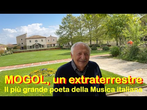 MOGOL, the greatest poet of Italian music, an extraterrestrial