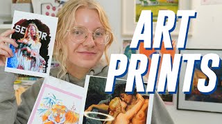 ★ how i make ART PRINTS ★