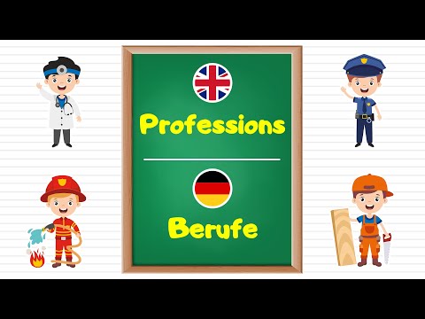 Learn Professions names in German Language for Beginners.