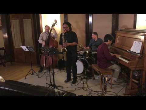Dayna Stephens Quartet at Ben Fajen's House April 21, 2017 - EWI