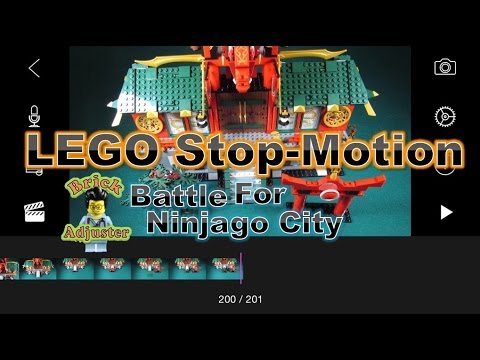 Lego Stop Motion #29 - Battle for Ninjago City - Lego 70728