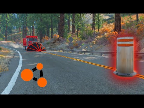 Cars vs BOLLARD┃BeamNG.drive