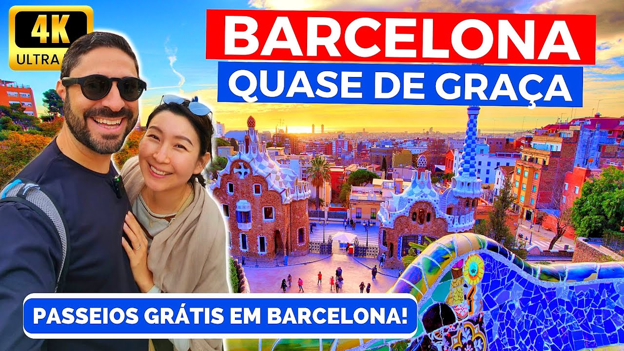 BARCELONA QUASE DE GRAÇA! O Que Fazer em Barcelona, Atrações Baratas, Onde Comer Tapas, City Tour