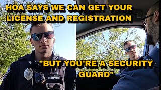 HOA Hires Security Officers To Conduct Traffic Stops