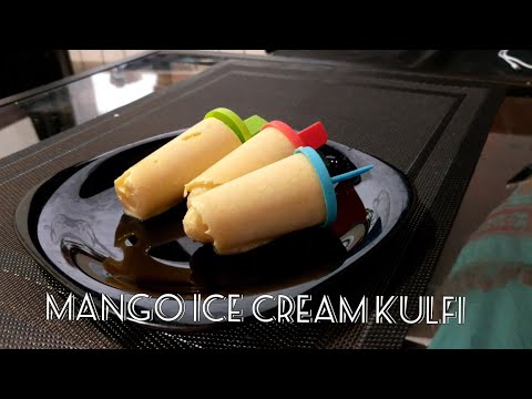 Mango Ice Cream Kulfi - Recipe