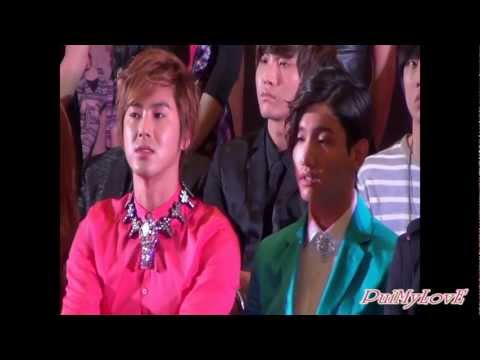 120407 KMWB Press Conference - Yunho cute moment