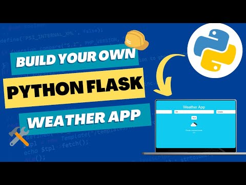 Weather Application Flask Python Projects