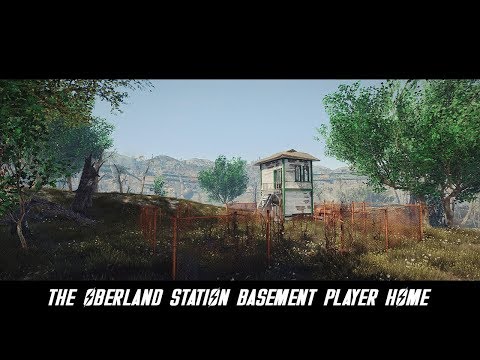 Fallout 4 Mods: The Oberland Station Basement Player Home
