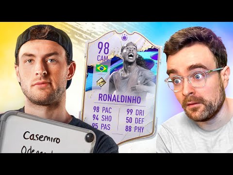 Fifa 23 Squad Builder Showdown! COVER STAR RONALDINHO vs RunTheFUTMarket