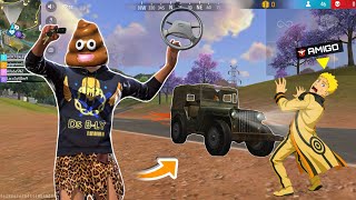 Jugando Free Fire pero el Carro Acelera Solo
