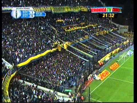 Boca 1 Estudiantes 0 Apertura 2011 Gol de Clemente