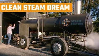 One Man's Dream of Revolutionizing Farming with Steam Power! Steam Culture