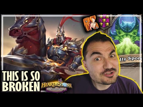 THIS LICH KING BUILD IS SO BROKEN! - Hearthstone Battlegrounds