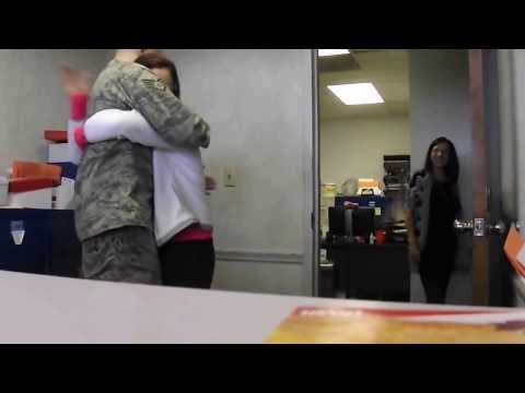 Brooke's surprise from her USAF brother!