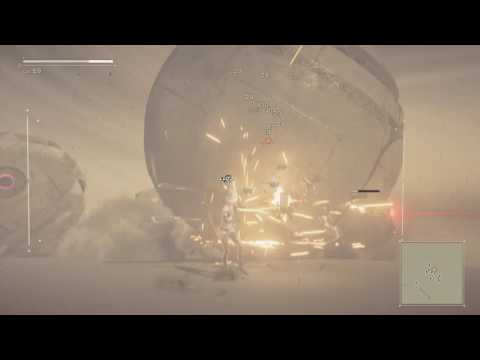 NieR:Automata A2 Desert Goliath Boss
