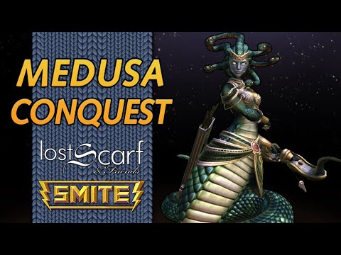 ScarfPlays Smite 653 - There's a Snake in my Boot - Medusa Conquest