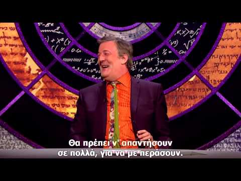 QI S11E07-Knowledge-2013-part 1/3 - Greek subtitled