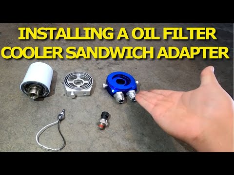 How to Install a Oil Filter Cooler Sandwich Adapter