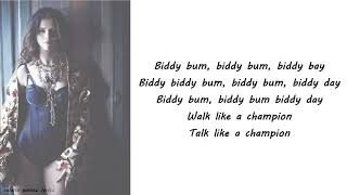 Selena Gomez - Like A Champion Lyrics