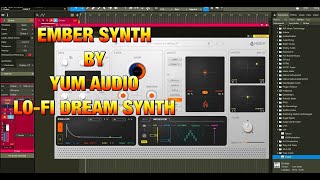 Video thumbnail for EMBER Synthesizer by Yum Audio - Full Walkthrough & Demo - Brilliant Lo-Fi Synth - Mac & PC by The Sound Test Room